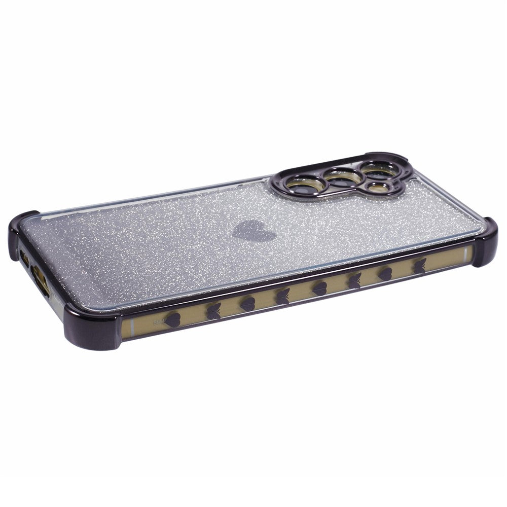 Til Samsung Galaxy A35 5G Telefoncover Faldsikring Hjerte mønster Fortykket 4-hjørne TPU Cover