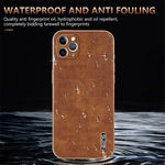AZNS Til iPhone 11 Pro Max cover Krokodille Tekstur PU+TPU Galvaniseret Telefoncover