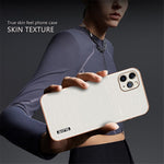 AZNS Til iPhone 11 Pro Max cover Krokodille Tekstur PU+TPU Galvaniseret Telefoncover
