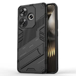 Xiaomi Redmi Turbo 3 5G / Poco F6 5G-skal stötsäkert PC+TPU-mobilskal med stöd