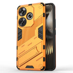 Xiaomi Redmi Turbo 3 5G / Poco F6 5G-skal stötsäkert PC+TPU-mobilskal med stöd