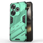 Xiaomi Redmi Turbo 3 5G / Poco F6 5G-skal stötsäkert PC+TPU-mobilskal med stöd