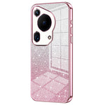 For Huawei Pura 70 Ultra Case Gradient Glitter Electroplating Soft TPU Phone Cover