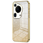 For Huawei Pura 70 Ultra Case Gradient Glitter Electroplating Soft TPU Phone Cover