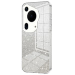 For Huawei Pura 70 Ultra Case Gradient Glitter Electroplating Soft TPU Phone Cover