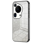 For Huawei Pura 70 Ultra Case Gradient Glitter Electroplating Soft TPU Phone Cover