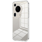 For Huawei Pura 70 Ultra Case TPU Shockproof Clear Phone Cover Electroplating Frame