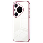 For Huawei Pura 70 Pro / Pura 70 Pro+ Case Colorful Frame Electroplating TPU Phone Cover