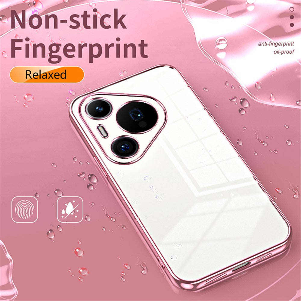 For Huawei Pura 70 Pro / Pura 70 Pro+ Case Colorful Frame Electroplating TPU Phone Cover