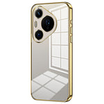 For Huawei Pura 70 Pro / Pura 70 Pro+ Case Colorful Frame Electroplating TPU Phone Cover