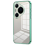 For Huawei Pura 70 Pro / Pura 70 Pro+ Case Colorful Frame Electroplating TPU Phone Cover