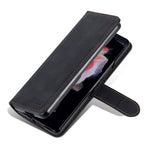 AZNS til Samsung Galaxy Z Fold6 5G Etui Læder Telefoncover med Pungstativ