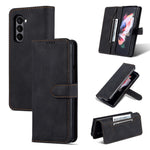 AZNS til Samsung Galaxy Z Fold6 5G Etui Læder Telefoncover med Pungstativ