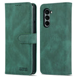 AZNS til Samsung Galaxy Z Fold6 5G Etui Læder Telefoncover med Pungstativ