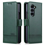 AZNS For Samsung Galaxy Z Fold6 5G Case Wallet PU Leather+PC Phone Cover