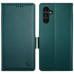 DF-010 För Samsung Galaxy A15 4G / 5G Skal Reptåligt PU-läder Fullt Skyddande Mobilskal