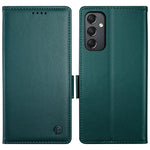 DF-010 til Samsung Galaxy A24 4G (162,1 X 77,6 X 8,3 mm), pungetui i PU-læder med støtte