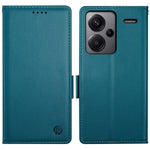 DF-010 For Xiaomi Redmi Note 13 Pro+ 5G Leather Case Side Magnetic Clasps Phone Wallet Cover