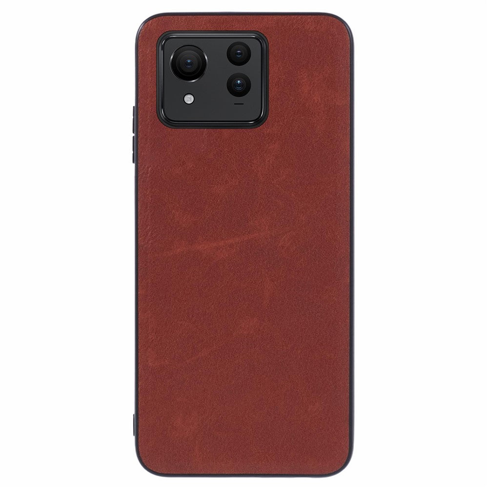 Til Asus Zenfone 11 Ultra 5G Cover Slankt Retro Tekstur PU Læder Bagcover