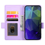 DF-010 For Xiaomi Redmi Note 13 Pro 5G  /  Poco X6 5G Case Leather Wallet Cover Dual Magnetic Clasps
