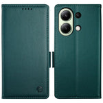 DF-010 For Xiaomi Redmi Note 13 4G Wallet Case Anti-Scratch Leather Phone Cover