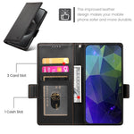 DF-010 For Xiaomi Redmi Note 13 Pro 4G / Poco M6 Pro 4G Case Folio Stand Leather Phone Cover