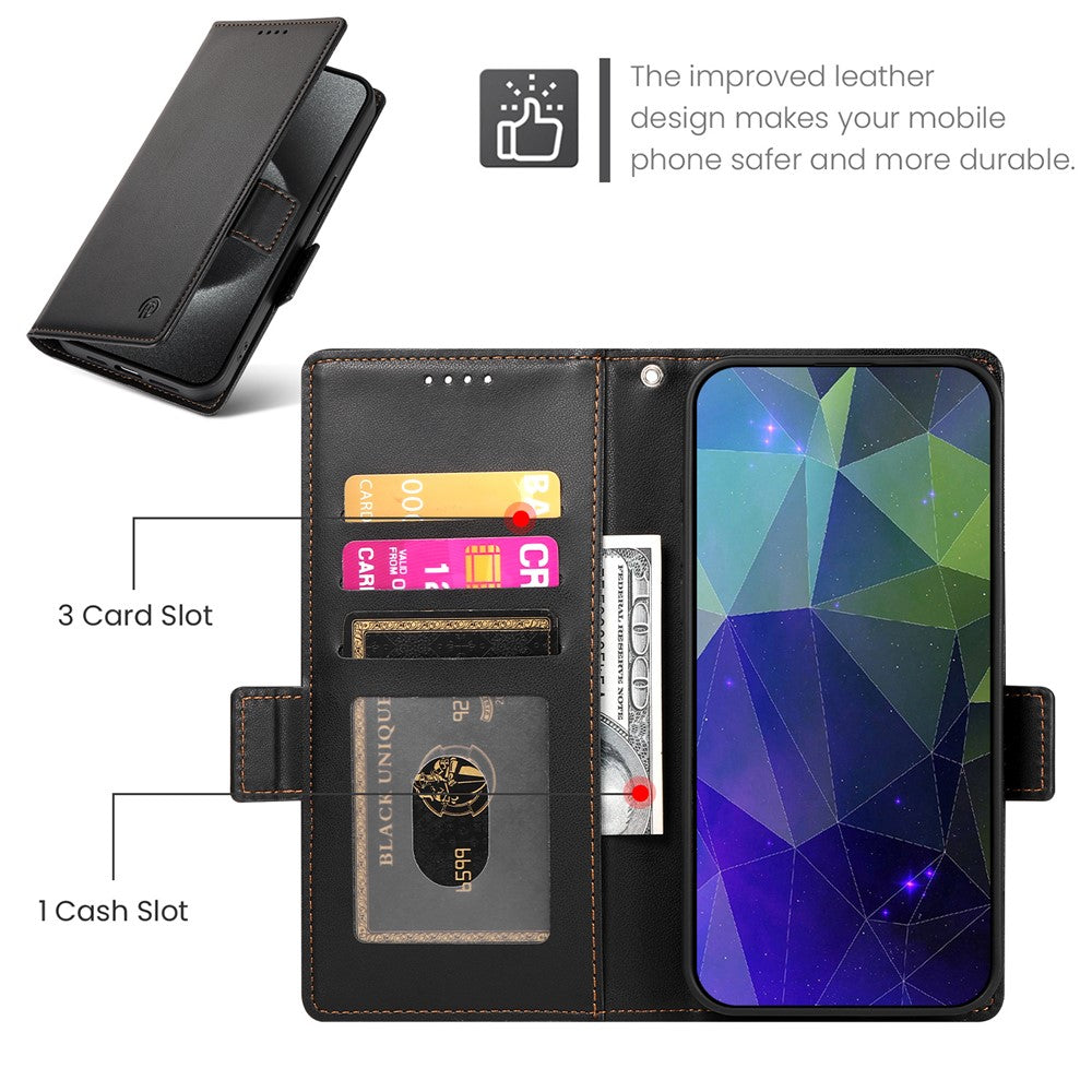 DF-010 For Xiaomi Redmi Note 13 Pro 4G / Poco M6 Pro 4G Case Folio Stand Leather Phone Cover