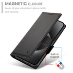 DF-010 For Xiaomi Redmi Note 13 Pro 4G / Poco M6 Pro 4G Case Folio Stand Leather Phone Cover