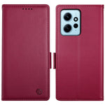 DF-010 For Xiaomi Redmi Note 12 4G Case Shockproof Leather Phone Cover