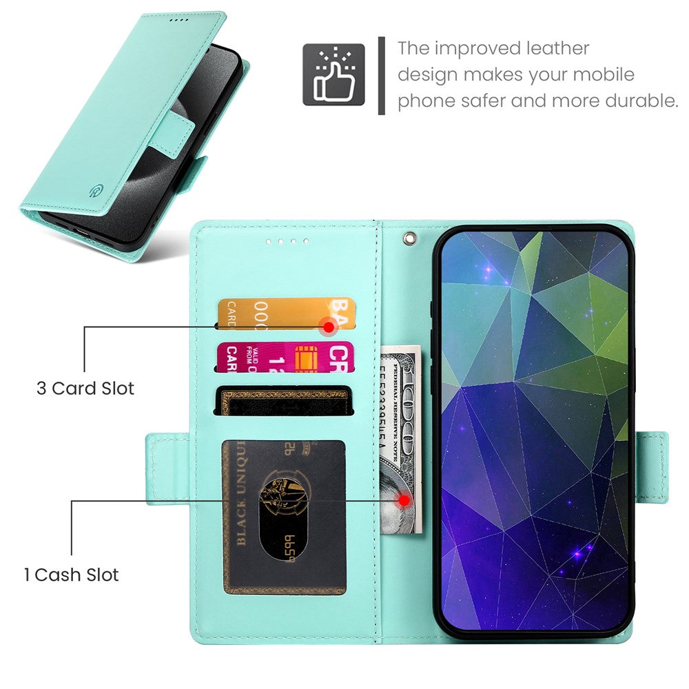 DF-010 For Xiaomi Redmi Note 12S 4G Case Stand Magnetic Clasp Leather Phone Cover
