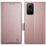 DF-010 For Xiaomi Redmi Note 12S 4G Case Stand Magnetic Clasp Leather Phone Cover