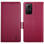 DF-010 For Xiaomi Redmi Note 12S 4G Case Stand Magnetic Clasp Leather Phone Cover