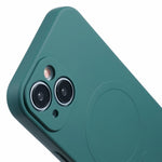 For iPhone 13 mini Case Shockproof TPU Phone Cover Compatible with MagSafe