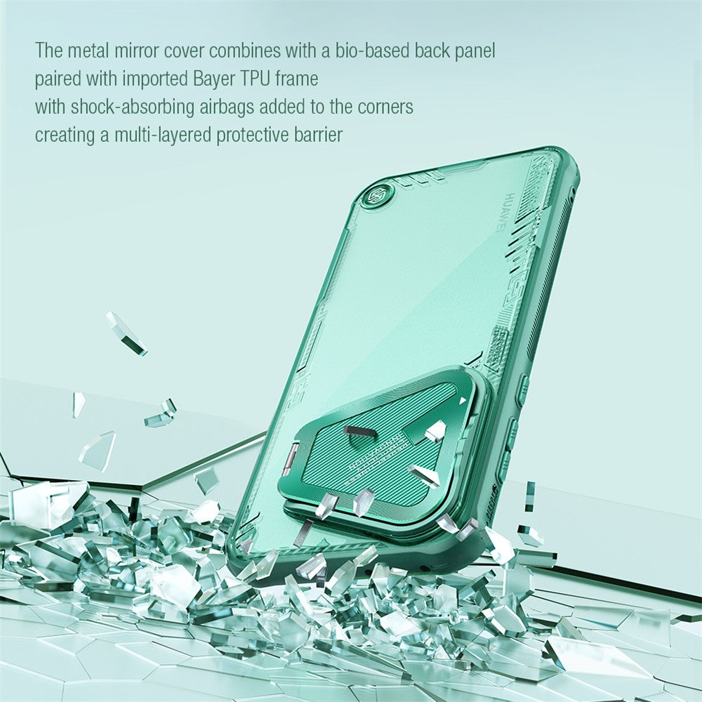 NILLKIN Iceblade CamProp för Huawei Pura 70 Pro / 70 Pro+ Skal PC+TPU mobilskal med Linsskydd Stöd