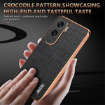 AZNS For Honor X50i 5G / 90 Lite 5G Case Electroplating PU Leather Coated TPU Phone Back Cover