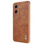 AZNS For Honor X50i 5G / 90 Lite 5G Case Electroplating PU Leather Coated TPU Phone Back Cover