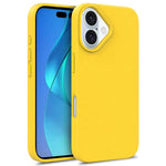 For iPhone 16 Case Biodegradable Wheat Straw+TPU Hybrid Phone Cover