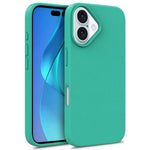 For iPhone 16 Case Biodegradable Wheat Straw+TPU Hybrid Phone Cover