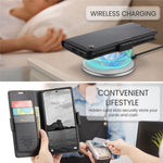 CASEME 023-serien för Xiaomi 14 Ultra-skal med RFID-blockerande glansigt stativ och mobilskydd