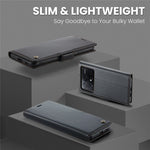 CASEME 023 Series For Xiaomi Poco X6 Pro 5G / Redmi K70E 5G Case RFID Blocking Phone Leather Cover
