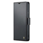 CASEME 023 Series For Xiaomi Redmi Note 13 Pro+ 5G Leather Case Glossy Phone Cover RFID Blocking