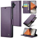 CASEME 023 Series For Xiaomi Redmi Note 13 Pro+ 5G Leather Case Glossy Phone Cover RFID Blocking
