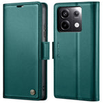 CASEME 023-serien til Xiaomi Redmi Note 13 Pro 5G / Poco X6 5G, RFID-blokerende pungetui til mobil