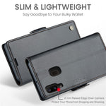 CASEME 023 Series for Samsung Galaxy A20 / A30 / M10s Glossy Case RFID Blocking Leather Phone Cover