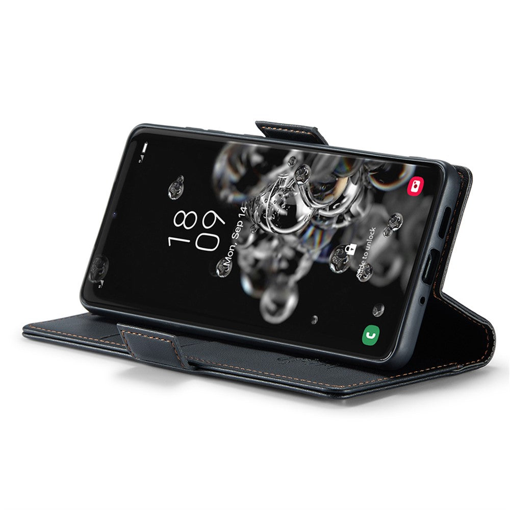 CASEME 023 Series til Samsung Galaxy S20 Ultra Etui Pung RFID Blokerende Læder Telefoncover