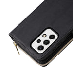 For Samsung Galaxy A23 4G / M23 5G / A23 5G (Global Version) Case Card Slots Leather Phone Cover