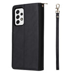 For Samsung Galaxy A23 4G / M23 5G / A23 5G (Global Version) Case Card Slots Leather Phone Cover
