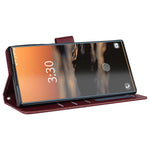 For Samsung Galaxy S23 Ultra Case Drop-Proof Leather Wallet Phone Cover