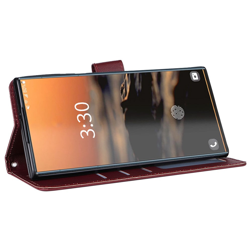 For Samsung Galaxy S23 Ultra Case Drop-Proof Leather Wallet Phone Cover