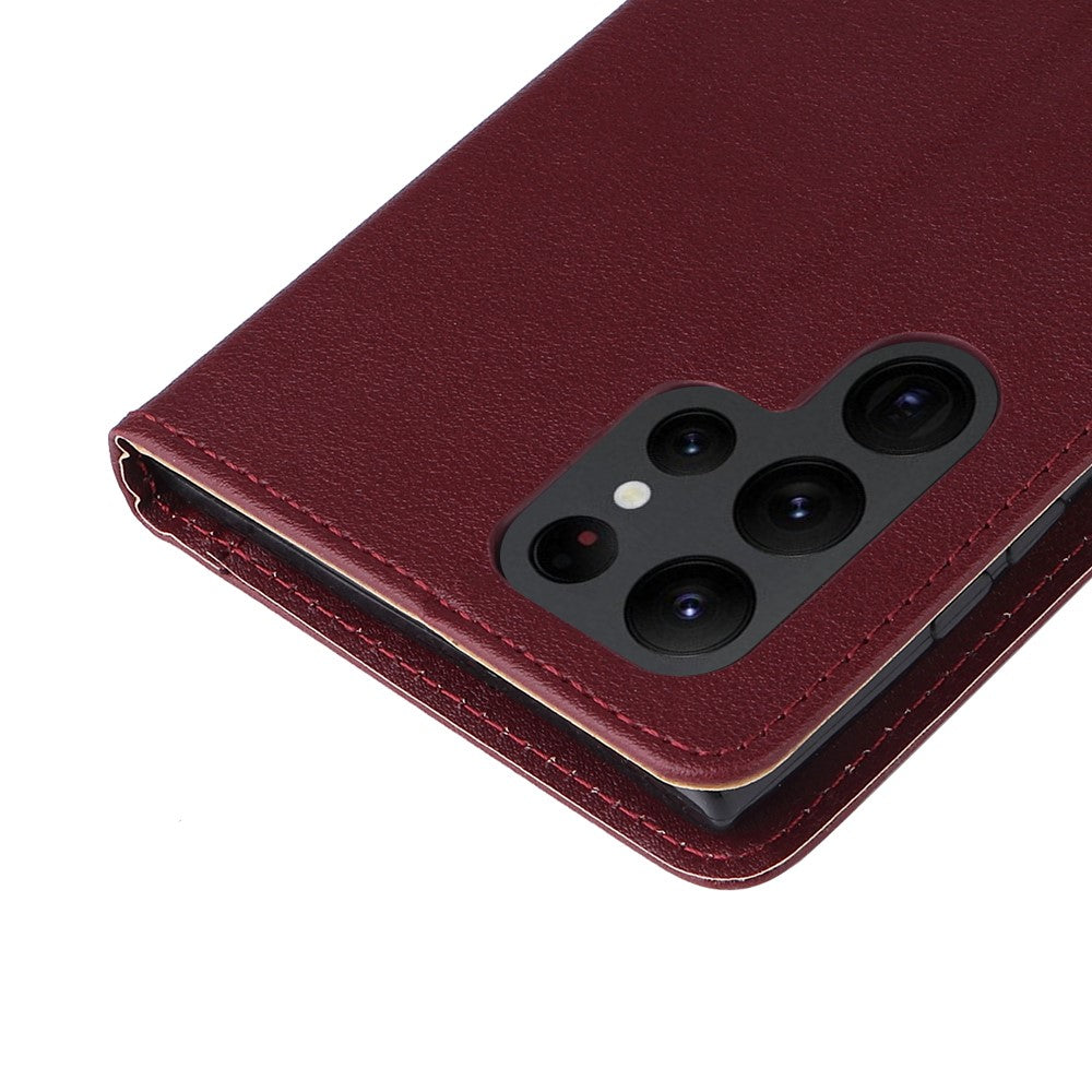 For Samsung Galaxy S23 Ultra Case Drop-Proof Leather Wallet Phone Cover